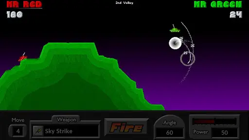 Pocket Tanks स्क्रीनशॉट 6