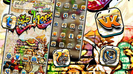 Graffiti Theme Launcher screenshot 1
