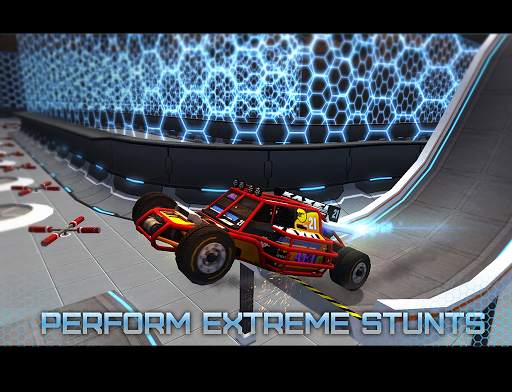 Extreme Stunt Car Race Off screenshot 7
