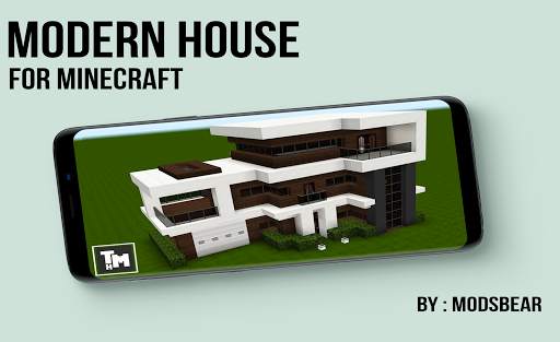 MCPE Mods - Modern House For Minecraft PE screenshot 3
