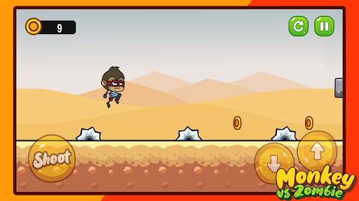 Monkey Vs Zombie 🐵⚔️👽 screenshot 6
