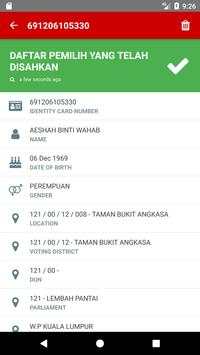 Malaysia Voter Status screenshot 3