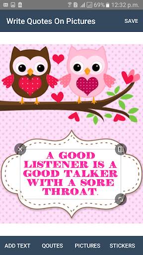 Write Quotes On Pictures - Photo Quotes Creator screenshot 3