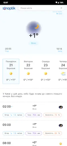 Sinoptik скриншот 1