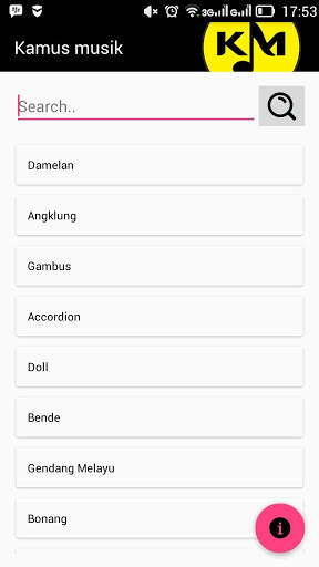 Kamus Musik Offline screenshot 3