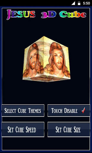 Jesus 3D Cube HD Live wallpaper screenshot 15
