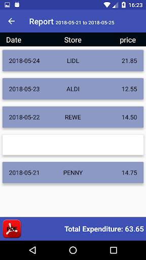 My Receipt screenshot 3