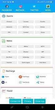 All Social Media and Social Network in one app screenshot 2