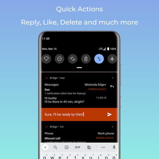 Bridge - mirror notifications скриншот 5