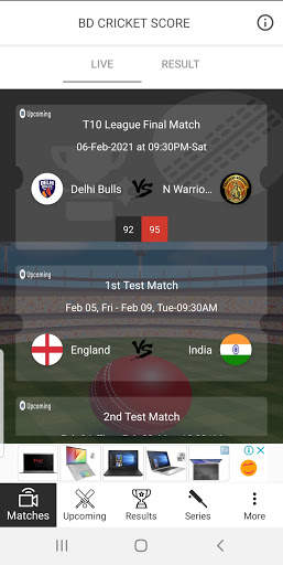 BD CrickeT Live screenshot 1