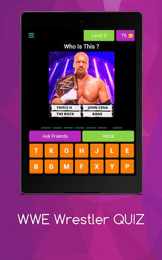 WWE QUIZ Game - Wrestler Quiz Game - 2021 screenshot 20