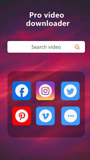 Video downloader & Video to MP screenshot 1