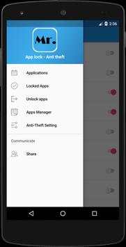 App lock, Anti theft screenshot 1