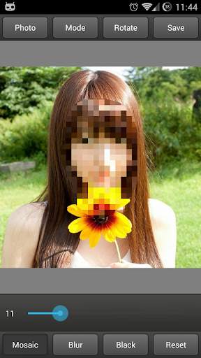 Mosaic Pixelate Censor Photo screenshot 1