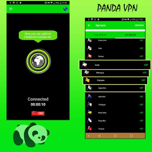 PANDA VPN Free Fast Unlimited Proxy VPN screenshot 2