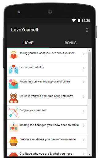 How To Love Yourself screenshot 2