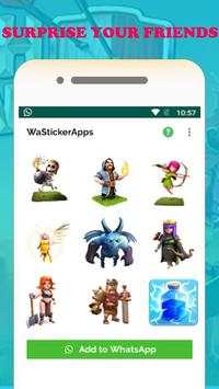 Clash of Clans Stickers for WhatsApp screenshot 3