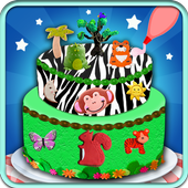 Jungle Cake Maker Cooking Game icon