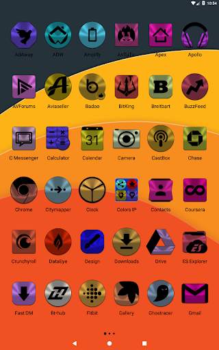 Colors Icon Pack 18 تصوير الشاشة