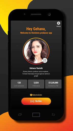HotShots Live Broadcaster: Live Stream, Chat,Video screenshot 3