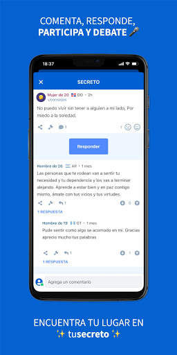 TuSecreto: Red Social Anónima screenshot 6