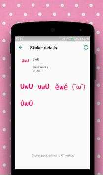 UwU - Weeb Stickers for WhatsApp screenshot 6