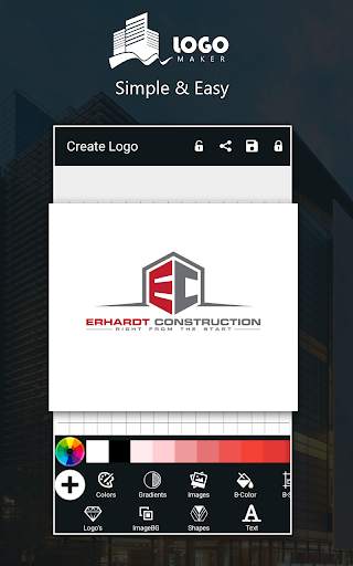 Logo Maker Free - Construction/Architecture Design screenshot 6