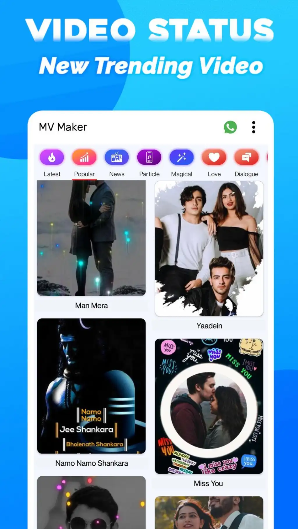 MV Master : MV Video status maker screenshot 3
