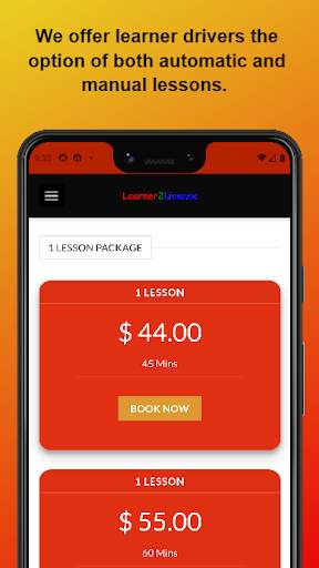 Learner 2 Licence Driving School screenshot 4
