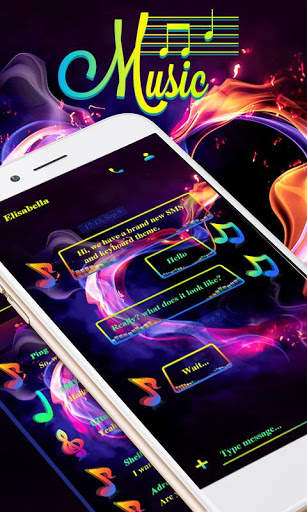 (FREE) GO SMS MUSIC THEME screenshot 1