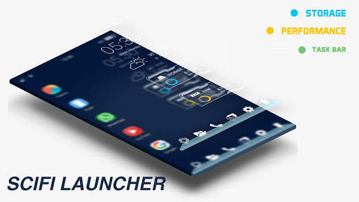 Sci fi Launcher screenshot 6
