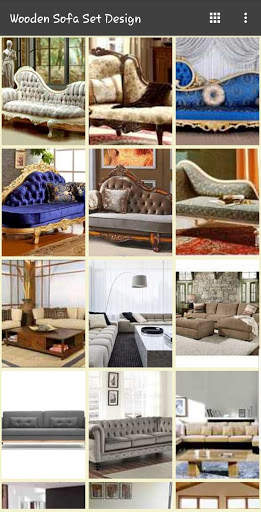 Wooden Sofa Set Design скриншот 1
