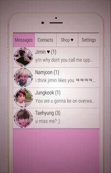BTS Messenger New screenshot 1