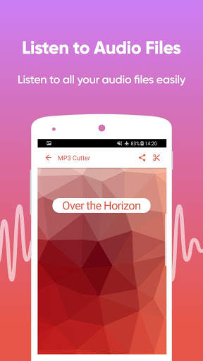 MP3 Cutter - Ringtone Maker And Audio Editor 5 تصوير الشاشة