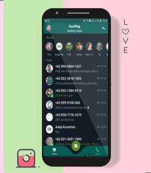 wa Transparan versi terbaru screenshot 1