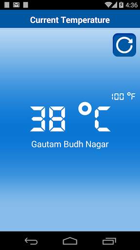 Current Temperature screenshot 2