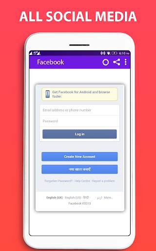 Social Media Networks & Social Networking App screenshot 5