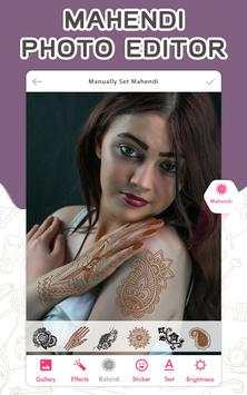 Mahndi Photo Editor : Eid Mehndi Tattoo Editor screenshot 2