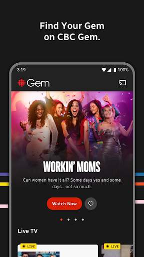 CBC Gem: Shows & Live TV screenshot 1