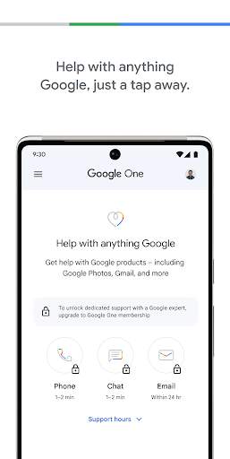 Google One screenshot 5