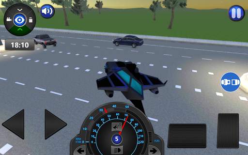 Sci Fi Car Driving School 3D screenshot 3