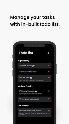 Vire - Minimalistic Launcher. Stay Productive. screenshot 2