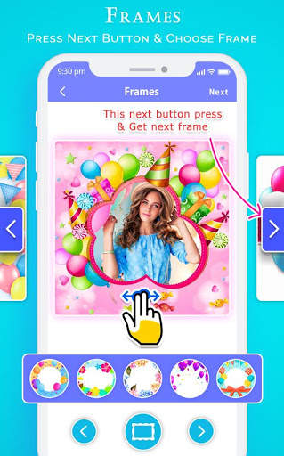 Birthday Photo Frame screenshot 3