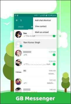GB messenger - free chat 2019 screenshot 1