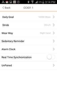 iSport Tracker screenshot 2