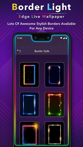 Border Light Live Wallpaper - Edge Border Light screenshot 4