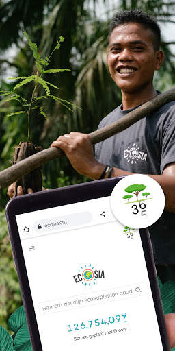 Ecosia Ecologische Browser screenshot 3