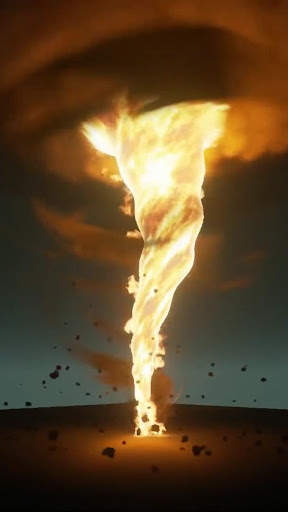 Fire Tornado live wallpaper screenshot 3