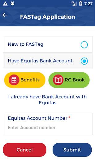 Equitas Selfe FASTag and Prepaid screenshot 4