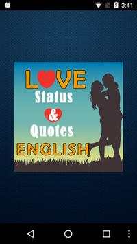 LOVE English Status & Quotes screenshot 1
